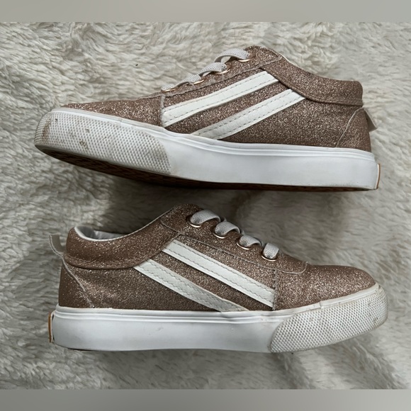 Hurley Other - Hurley Girl’s Glitter Light Pink Shoes Size 10